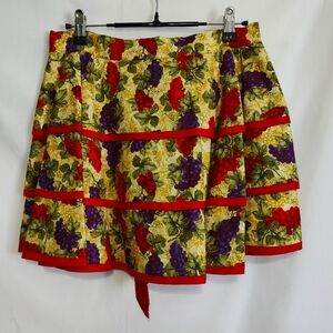 Hand Stitched Half Apron - Vintage by Candy's Aprons